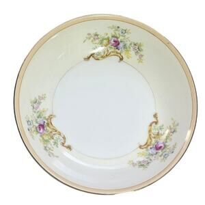 Vintage Meito China Hand Painted Coupe Soup Bowl N1055a